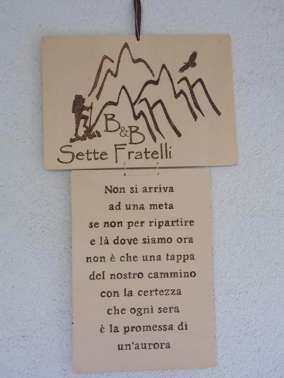 B&B Sette Fratelli San Gregorio  Екстер'єр фото